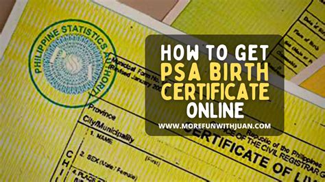 psa birth certificate correction online|Request Birth Certificate Online .